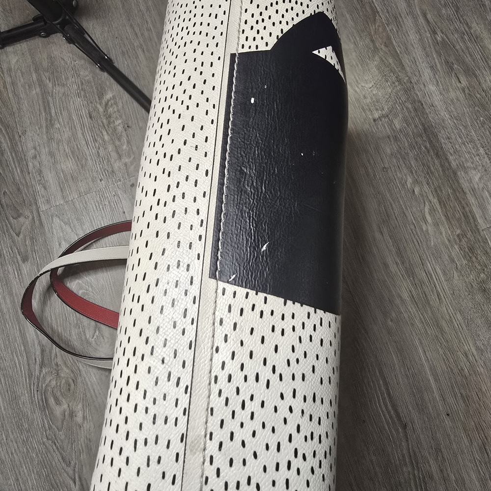 ❤️Large  Coach Disney Mickey Mouse X Keith Haring Highline Brass/Chalk Tote - Picture 9 of 10